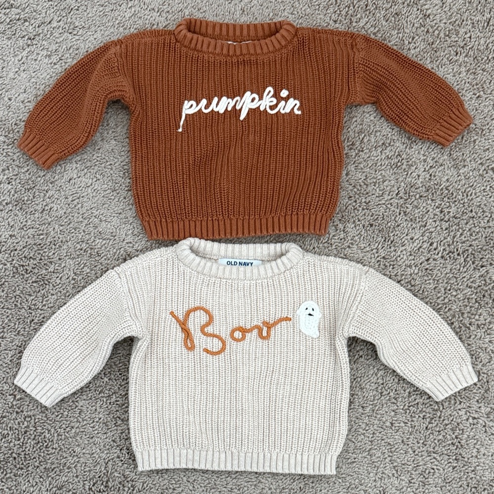 Old Navy 100% Cotton Holiday Sweaters Baby